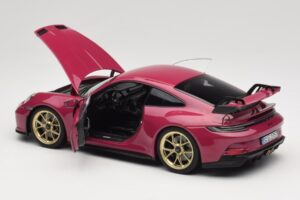 Porsche 911 992 GT3 Ruby Star Neo Norev 1:18 187381 Metaal — afbeelding 5 van 8
