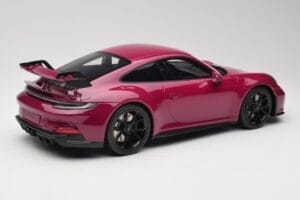 Porsche 911 992 GT3 Ruby Star Neo Red GT Spirit 1:12 GT536 Hars — afbeelding 2 van 6