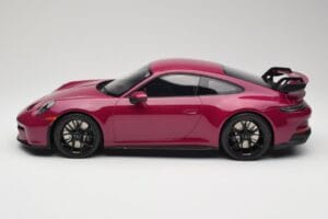 Porsche 911 992 GT3 Ruby Star Neo Red GT Spirit 1:12 GT536 Hars — afbeelding 3 van 6