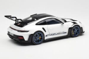 Porsche 911 992 GT3 Weissach Package Wit & Indigo Blauw Norev 1:18 187353 Metaal — afbeelding 3 van 8