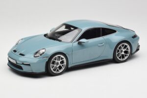 Porsche 911 992 S/T Meissen Blue Norev 1:18 187470 Metaal