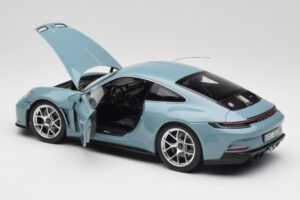 Porsche 911 992 S/T Meissen Blue Norev 1:18 187470 Metaal — afbeelding 5 van 8