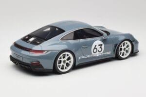 Porsche 911 992 ST Gentian Blue Metallic GT Spirit 1:18 GT491 Hars — afbeelding 2 van 6