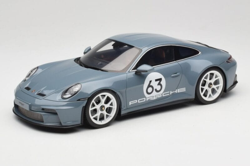 Porsche 911 992 ST Gentian Blue Metallic GT Spirit 1:18 GT491 Hars