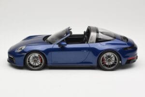 Porsche 911 992 Targa 4 GTS Blue Metallic Minichamps 1:18 155061060 Metaal — afbeelding 3 van 6