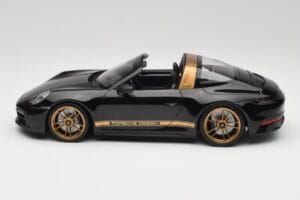 Porsche 911 992 Targa Porsche Design Zwart & Goud Concept Minichamps 1:18 PORSCHE001 Metaal — afbeelding 3 van 6