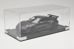 Porsche 911 992 TechArt GTstreet R Zwart Met Blauwe Wielen TechArt 1:18 REMC009 Hars — afbeelding 2 van 6