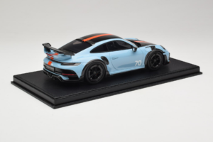 Porsche 911 992 TechArt GTstreet R Gulf Blue TechArt 1:18 REMC010 Hars — afbeelding 3 van 6