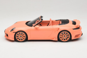 Porsche 911 992 Turbo S Cabriolet Brabus 900 Peetch GT Spirit 1:18 GT564 Hars — afbeelding 3 van 6