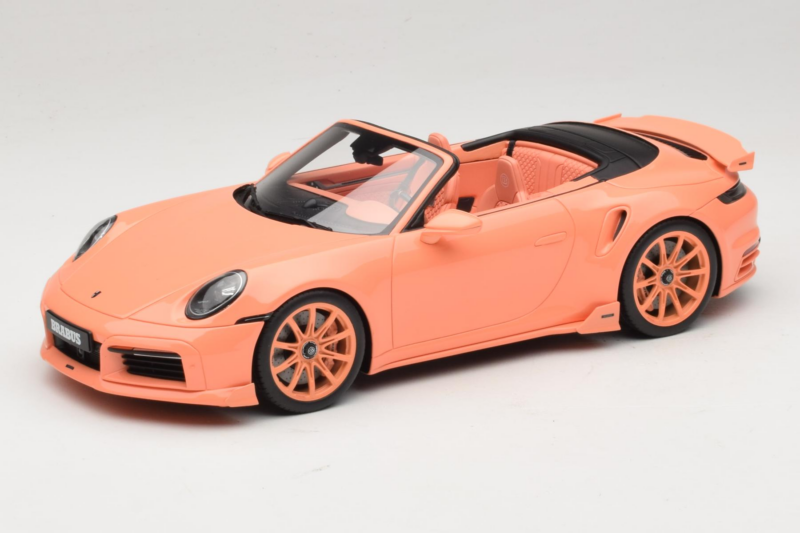 Porsche 911 992 Turbo S Cabriolet Brabus 900 Peetch GT Spirit 1:18 GT564 Hars