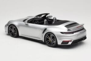 Porsche 911 992 Turbo S Cabriolet Zilver Minichamps 1:18 155069082 Metaal — afbeelding 5 van 6