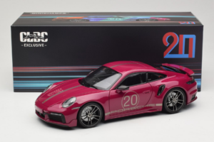 Porsche 911 992 Turbo S Coupe Sport Design Rood Minichamps 1:18 113069075 Metaal — afbeelding 8 van 8