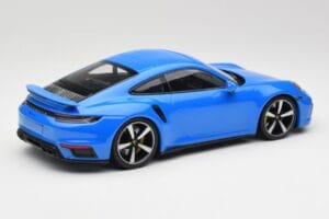 Porsche 911 992 Turbo S Gentian Blauw Minichamps 1:18 155069074 Metaal — afbeelding 2 van 6
