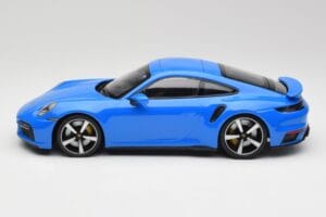 Porsche 911 992 Turbo S Gentian Blauw Minichamps 1:18 155069074 Metaal — afbeelding 3 van 6
