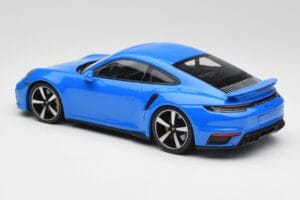Porsche 911 992 Turbo S Gentian Blauw Minichamps 1:18 155069074 Metaal — afbeelding 5 van 6