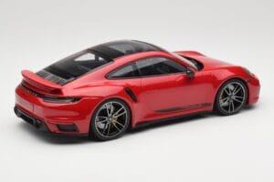 Porsche 911 992 Turbo S Rood Minichamps 1:18 155069070 Metaal — afbeelding 2 van 6