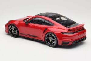 Porsche 911 992 Turbo S Rood Minichamps 1:18 155069070 Metaal — afbeelding 5 van 6