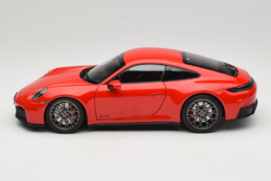 Porsche 911 992.2 Carrera 4 GTS Guards Red Norev 1:18 187171 Metaal — afbeelding 4 van 8