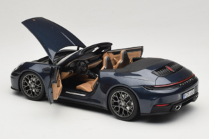 Porsche 911 992.2 Carrera Cabriolet Yachting Blue Norev 1:18 187180 Metaal — afbeelding 5 van 8