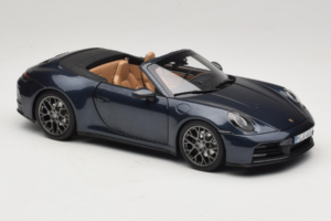 Porsche 911 992.2 Carrera Cabriolet Yachting Blue Norev 1:18 187180 Metaal — afbeelding 6 van 8
