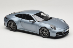 Porsche 911 992.2 Carrera Polar Silver Metallic Norev 1:18 187170 Metaal — afbeelding 6 van 8