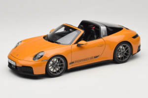 Porsche 911 992.2 Targa 4 GTS Bahama Yellow Norev 1:18 187190 Metaal