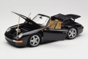 Porsche 911 993 Cabriolet Zwart UT Models 1:18 27806-U1 Metaal — afbeelding 2 van 8