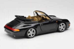 Porsche 911 993 Cabriolet Zwart UT Models 1:18 27806-U1 Metaal — afbeelding 3 van 8