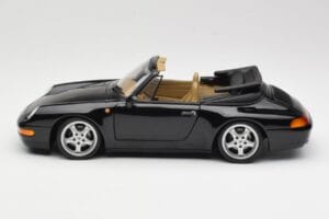 Porsche 911 993 Cabriolet Zwart UT Models 1:18 27806-U1 Metaal — afbeelding 4 van 8