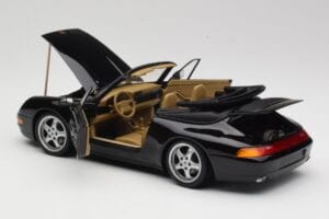 Porsche 911 993 Cabriolet Zwart UT Models 1:18 27806-U1 Metaal — afbeelding 5 van 8