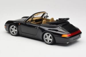Porsche 911 993 Cabriolet Zwart UT Models 1:18 27806-U1 Metaal — afbeelding 7 van 8