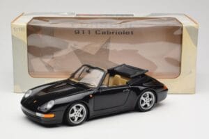 Porsche 911 993 Cabriolet Zwart UT Models 1:18 27806-U1 Metaal — afbeelding 8 van 8