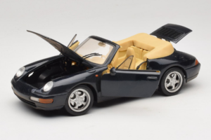 Porsche 911 993 Cabriolet Donkerblauw Tchibo 1:18 46619 Metaal — afbeelding 2 van 8