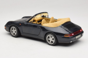 Porsche 911 993 Cabriolet Donkerblauw Tchibo 1:18 46619 Metaal — afbeelding 7 van 8