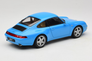 Porsche 911 993 Carrera Blue Metallic AUTOart 1:18 78133 Metaal — afbeelding 3 van 8