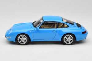 Porsche 911 993 Carrera Blue Metallic AUTOart 1:18 78133 Metaal — afbeelding 4 van 8