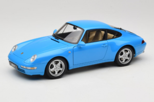 Porsche 911 993 Carrera Blue Metallic AUTOart 1:18 78133 Metaal
