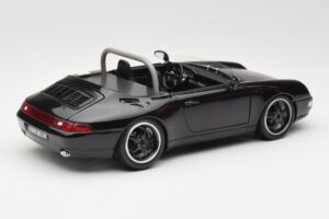 Porsche 911 993 Carrera Cabriolet Zwart Bburago 1:18 3090-M1 Metaal — afbeelding 3 van 8