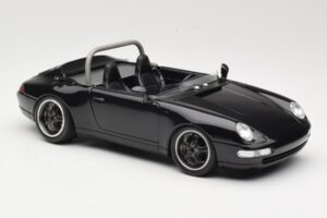 Porsche 911 993 Carrera Cabriolet Zwart Bburago 1:18 3090-M1 Metaal — afbeelding 6 van 8