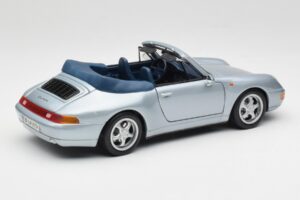 Porsche 911 993 Carrera Cabriolet Zilver Maisto 1:18 100299-M1 Metaal — afbeelding 3 van 8