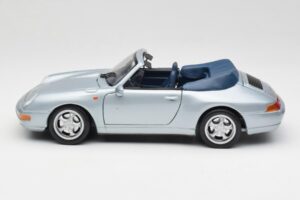 Porsche 911 993 Carrera Cabriolet Zilver Maisto 1:18 100299-M1 Metaal — afbeelding 4 van 8