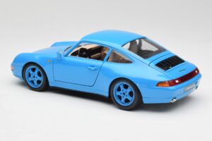 Porsche 911 993 Carrera Blauw Bburago 1:18 3060 Metaal — afbeelding 7 van 8