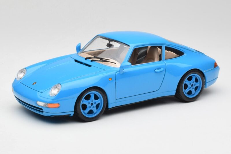 Porsche 911 993 Carrera Blauw Bburago 1:18 3060 Metaal