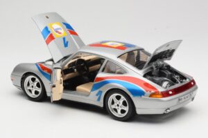 Porsche 911 993 Carrera Cup #1 1993 Bburago 1:18 3050-M2 Metaal — afbeelding 5 van 8