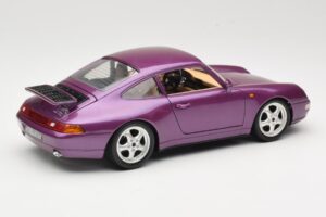 Porsche 911 993 Carrera Paars Bburago 1:18 3060-M2 Metaal — afbeelding 3 van 8