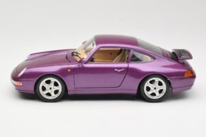 Porsche 911 993 Carrera Paars Bburago 1:18 3060-M2 Metaal — afbeelding 4 van 8