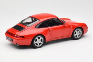 Porsche 911 993 Carrera Rood AUTOart 1:18 78132 Metaal — afbeelding 3 van 8