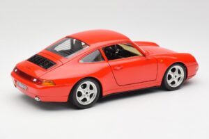 Porsche 911 993 Carrera Rood Bburago 1:18 3050 Metaal — afbeelding 3 van 8