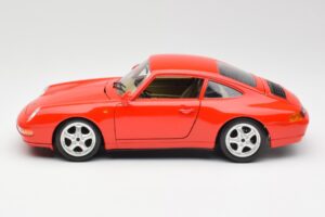 Porsche 911 993 Carrera Rood Bburago 1:18 3050 Metaal — afbeelding 4 van 8