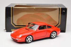Porsche 911 993 Carrera Rood Bburago 1:18 3050 Metaal — afbeelding 8 van 8